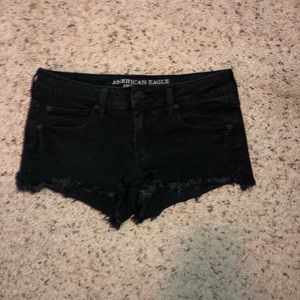 american eagle super low shortie